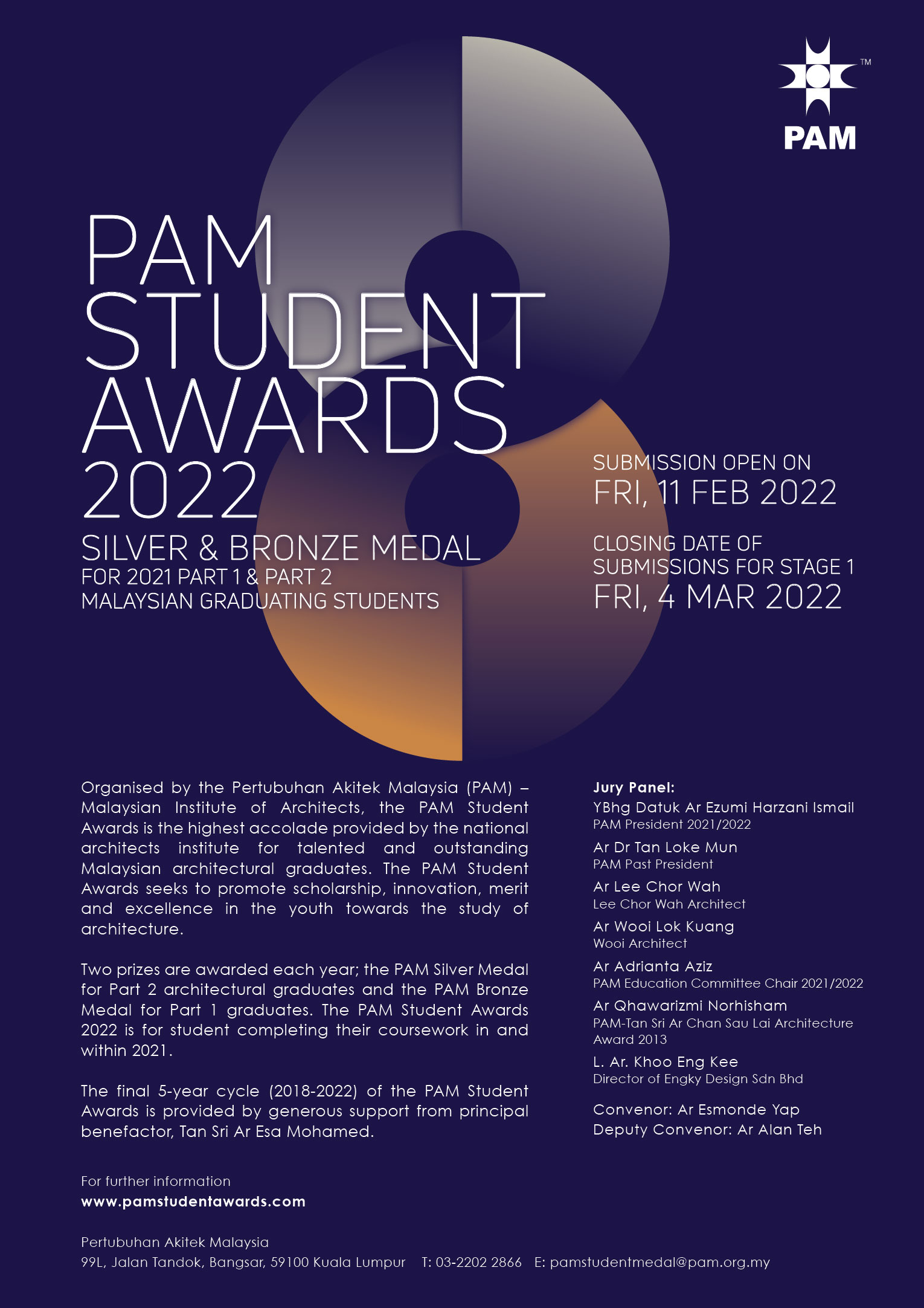 PAM Student Awards 2022