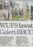 WUF9 lawat galeri BBCC