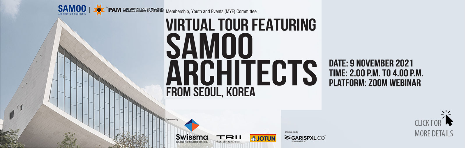 Virtual Tour Featuring: SAMOO Architects from Seoul,Korea
