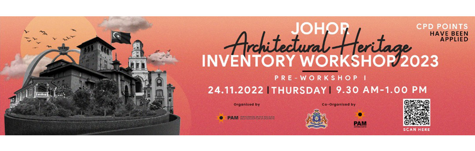 Johor Architectural Heritage Inventory Workshop 2023