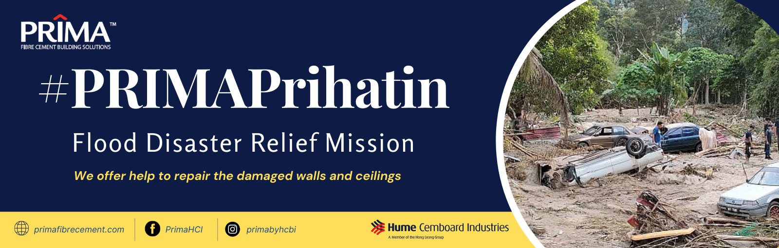 #PRIMAPrihatin Flood Disaster Relief Mission