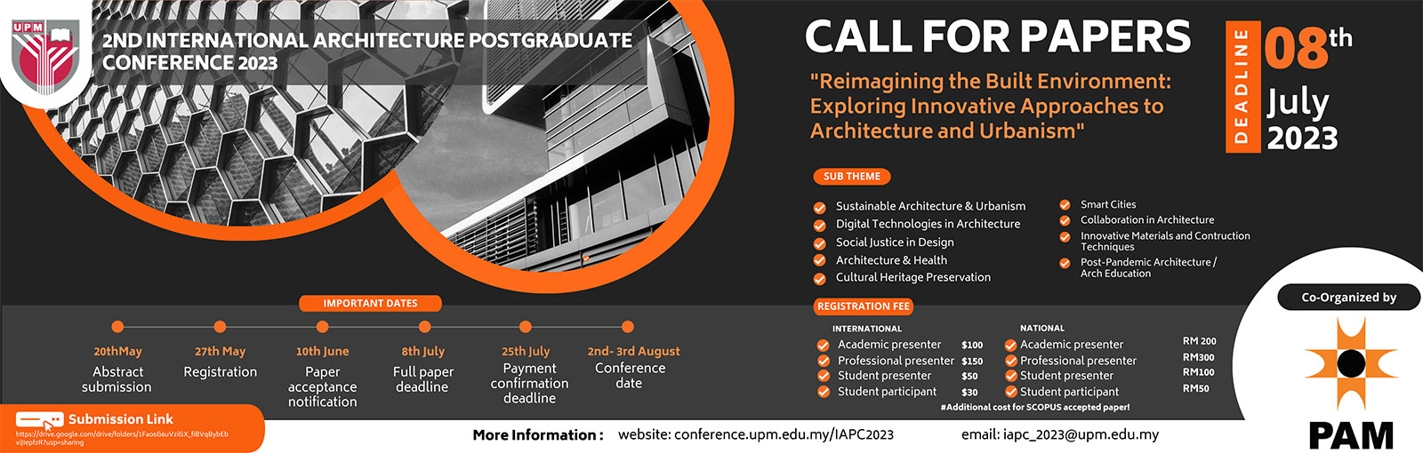 2nd International Architectural Post Graduate Conference 2023